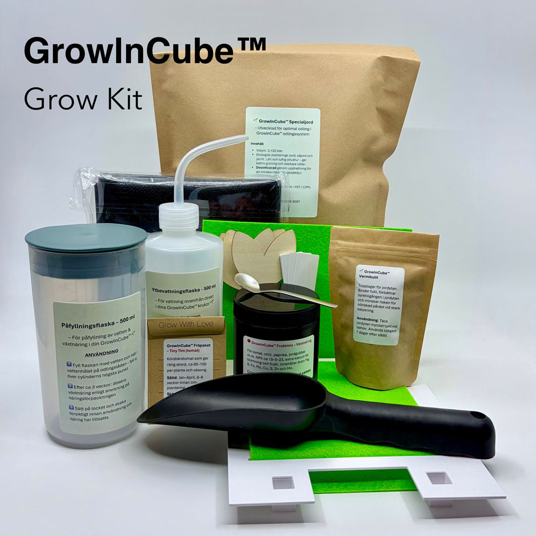 GrowInCube™ Compact 9C – Frösådd