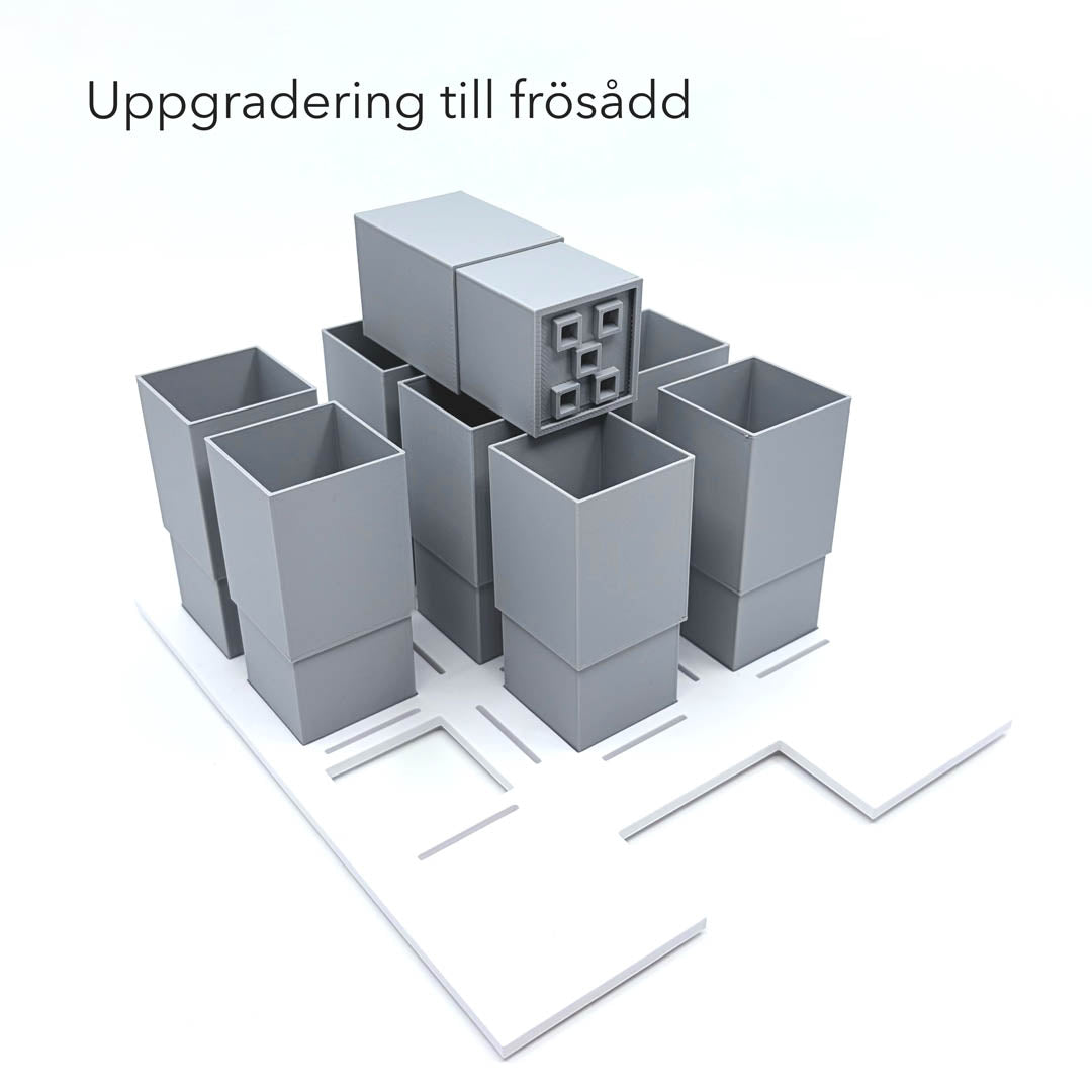 Uppgradering till frösådd (chili, tomat m.m.)